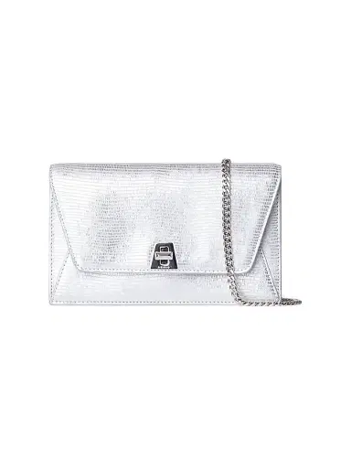 Akris Women's Anouk Envelope Patent Leather Crossbody Bag | Thumbnail 4 Akris Women's Anouk Envelope Patent Leather Crossbody Bag | Thumbnail 4