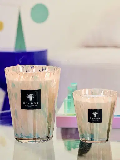 BAOBAB COLLECTION Pearls Max24 Sapphire Candle | Thumbnail 7 BAOBAB COLLECTION Pearls Max24 Sapphire Candle | Thumbnail 7