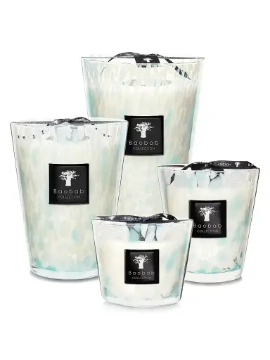 BAOBAB COLLECTION Pearls Max24 Sapphire Candle | Thumbnail 1 BAOBAB COLLECTION Pearls Max24 Sapphire Candle | Thumbnail 1