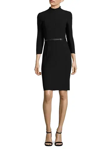 Akris Women's Belted Sheath Dress | Thumbnail 2 Akris Women's Belted Sheath Dress | Thumbnail 2