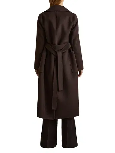 Reiss Women's Lucia Trench Coat - Chocolate | Thumbnail 4 Reiss Women's Lucia Trench Coat - Chocolate | Thumbnail 4