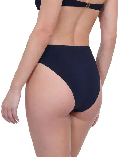 Gottex Swimwear Women's Rose Bud High-Waist Bikini Bottoms - Black | Thumbnail 3 Gottex Swimwear Women's Rose Bud High-Waist Bikini Bottoms - Black | Thumbnail 3