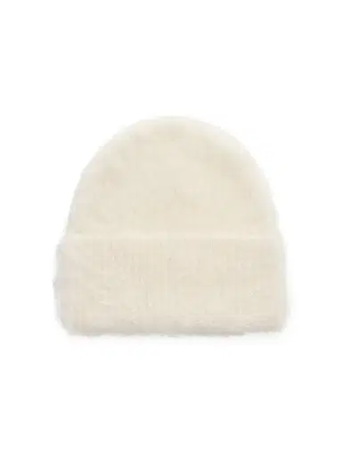 TOTEME Women's Alpaca Rib-Knit Beanie - Milk | Thumbnail 1 TOTEME Women's Alpaca Rib-Knit Beanie - Milk | Thumbnail 1