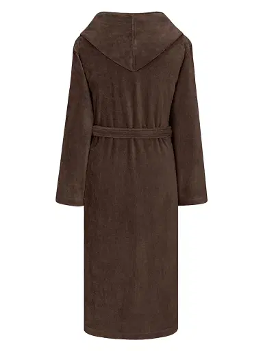 Togas Women's Art Line Bathrobe - Warm Chocolate Beige - Size XL | Thumbnail 2 Togas Women's Art Line Bathrobe - Warm Chocolate Beige - Size XL | Thumbnail 2