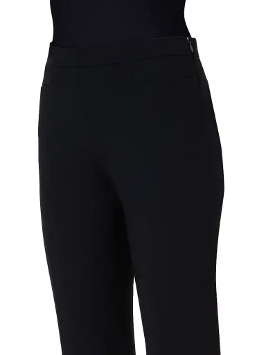 Akris punto Women's Francoise Wool Pants - Black - Size 16 | Thumbnail 5 Akris punto Women's Francoise Wool Pants - Black - Size 16 | Thumbnail 5
