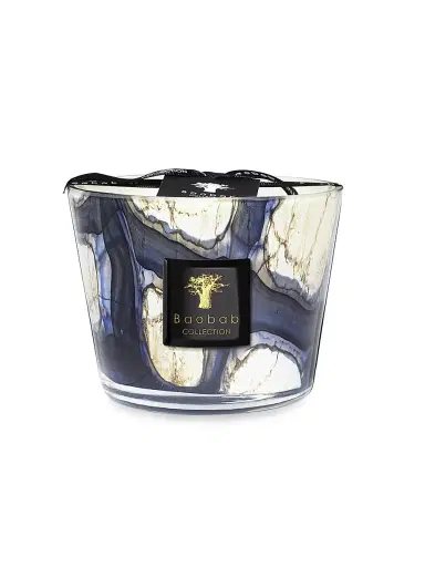 Baobab Collection Stones Lazuli Candle - Blue Small | Thumbnail 2 Baobab Collection Stones Lazuli Candle - Blue Small | Thumbnail 2