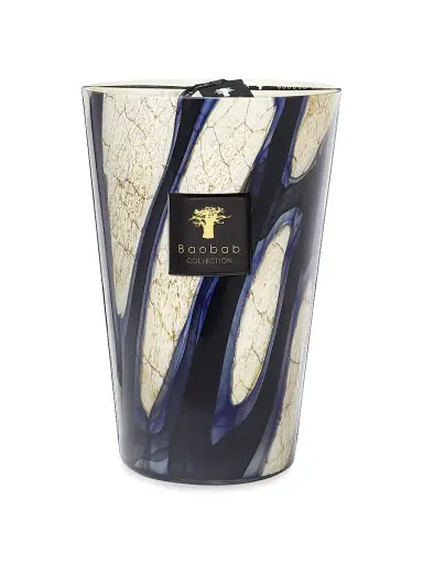 Baobab Collection Stones Lazuli Candle - Blue Small | Thumbnail 4 Baobab Collection Stones Lazuli Candle - Blue Small | Thumbnail 4