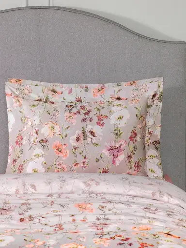Togas Henrietta Duvet Cover & Sham Collection - Pink Beige White King | Thumbnail 9 Togas Henrietta Duvet Cover & Sham Collection - Pink Beige White King | Thumbnail 9