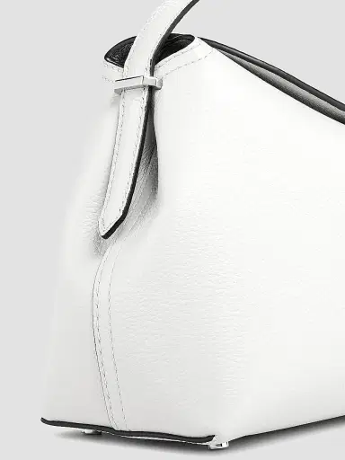 Toteme Women's T-Lock Leather Top-Handle Bag - Shark | Thumbnail 19 Toteme Women's T-Lock Leather Top-Handle Bag - Shark | Thumbnail 19