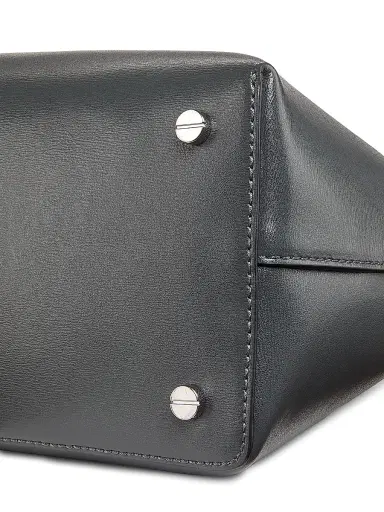 Toteme Women's T-Lock Leather Top-Handle Bag - Shark | Thumbnail 7 Toteme Women's T-Lock Leather Top-Handle Bag - Shark | Thumbnail 7