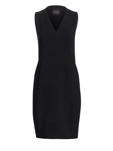 Akris Women's Architecture Collection Double-Face Wool Dress - Black - Size 16 | Thumbnail 5 Akris Women's Architecture Collection Double-Face Wool Dress - Black - Size 16 | Thumbnail 5