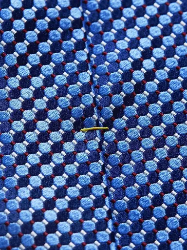 Eton Men's Micro Circle Silk Tie | Thumbnail 4 Eton Men's Micro Circle Silk Tie | Thumbnail 4