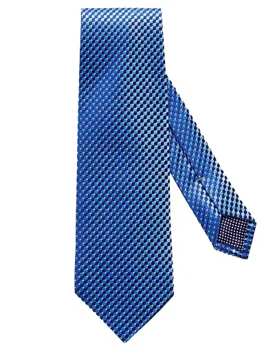 Eton Men's Micro Circle Silk Tie | Thumbnail 1 Eton Men's Micro Circle Silk Tie | Thumbnail 1