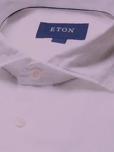 Eton Men's Contemporary-Fit Linen Shirt - Purple - Size 18 | Thumbnail 7 Eton Men's Contemporary-Fit Linen Shirt - Purple - Size 18 | Thumbnail 7