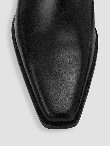TOTEME Women's The City Boot Ankle Booties - Black - Size 5 | Thumbnail 4 TOTEME Women's The City Boot Ankle Booties - Black - Size 5 | Thumbnail 4