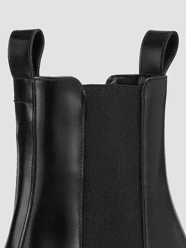TOTEME Women's The City Boot Ankle Booties - Black - Size 5 | Thumbnail 6 TOTEME Women's The City Boot Ankle Booties - Black - Size 5 | Thumbnail 6