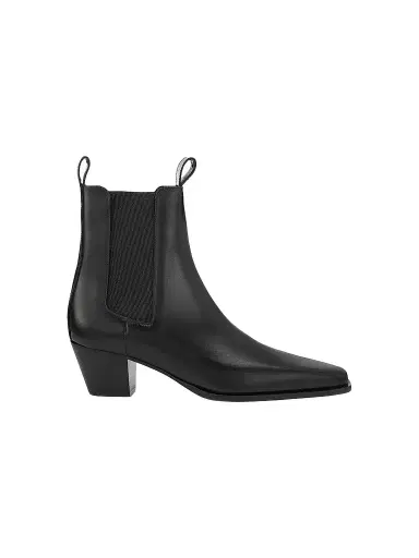 TOTEME Women's The City Boot Ankle Booties - Black - Size 5 | Thumbnail 1 TOTEME Women's The City Boot Ankle Booties - Black - Size 5 | Thumbnail 1