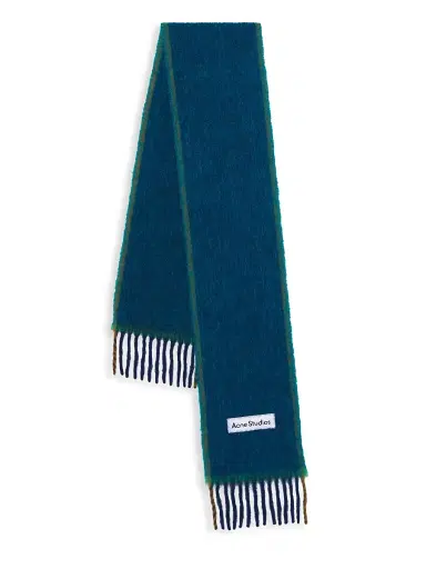 Acne Studios Men's Vally Alpaca-Wool Scarf | Thumbnail 1 Acne Studios Men's Vally Alpaca-Wool Scarf | Thumbnail 1