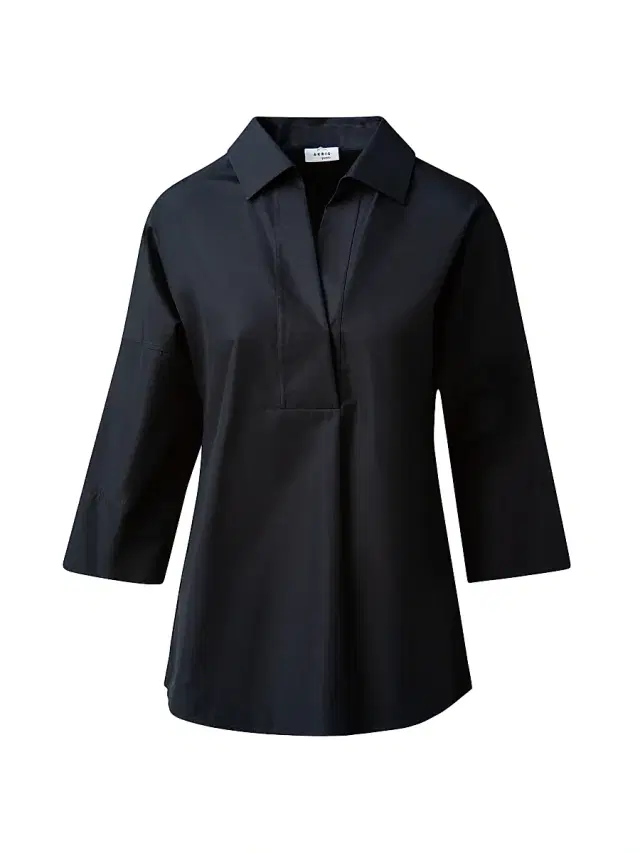 Women's Elements Cotton Kimono Blouse - Black Women's Elements Cotton Kimono Blouse - Black