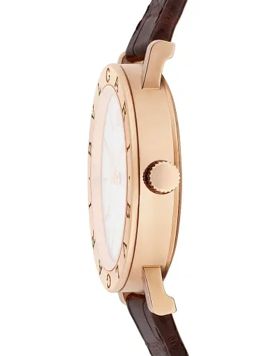 BVLGARI Men's 18K Rose Gold & Alligator Leather Strap Watch/38MM - Brown | Thumbnail 4 BVLGARI Men's 18K Rose Gold & Alligator Leather Strap Watch/38MM - Brown | Thumbnail 4