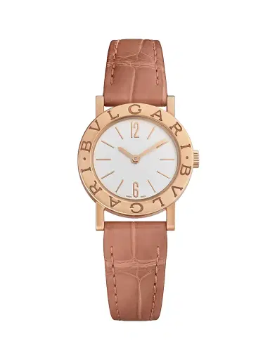 BVLGARI Women's 18K Rose Gold & Alligator Leather Strap Watch/26MM - Rose Gold | Thumbnail 1 BVLGARI Women's 18K Rose Gold & Alligator Leather Strap Watch/26MM - Rose Gold | Thumbnail 1