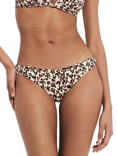 Vilebrequin Women's Turtles Leopard Bikini Bottom - Paille | Thumbnail 2 Vilebrequin Women's Turtles Leopard Bikini Bottom - Paille | Thumbnail 2