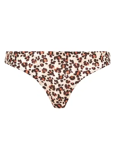 Vilebrequin Women's Turtles Leopard Bikini Bottom - Paille | Thumbnail 1 Vilebrequin Women's Turtles Leopard Bikini Bottom - Paille | Thumbnail 1