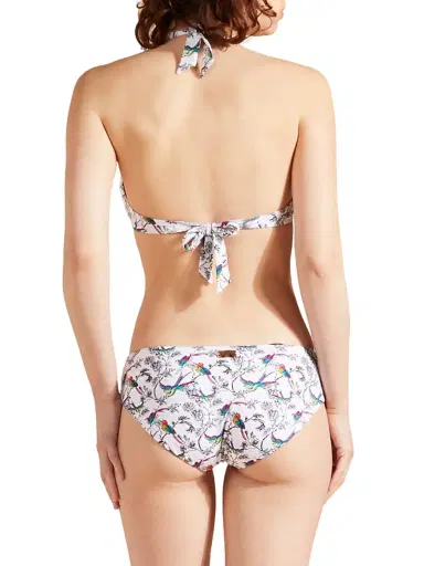 Vilebrequin Women's Rainbow Birds Bikini Top - Blanc | Thumbnail 4 Vilebrequin Women's Rainbow Birds Bikini Top - Blanc | Thumbnail 4
