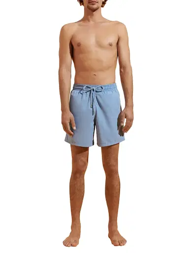 Vilebrequin Men's Moorea Drawstring Swim Shorts - Caraibes - Size XXXL | Thumbnail 2 Vilebrequin Men's Moorea Drawstring Swim Shorts - Caraibes - Size XXXL | Thumbnail 2