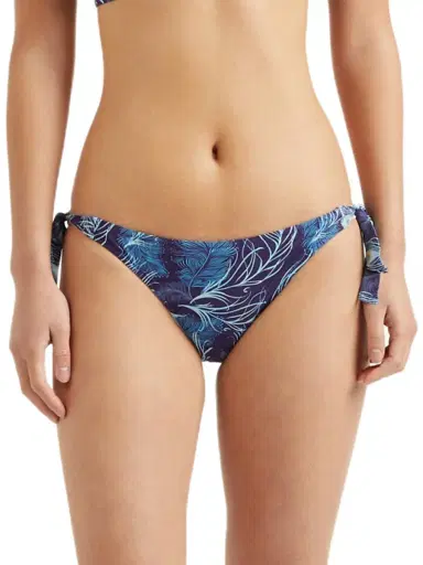 Vilebrequin Women's Eye Of The Wind Side-Tie Bikini Bottom - Blue | Thumbnail 3 Vilebrequin Women's Eye Of The Wind Side-Tie Bikini Bottom - Blue | Thumbnail 3