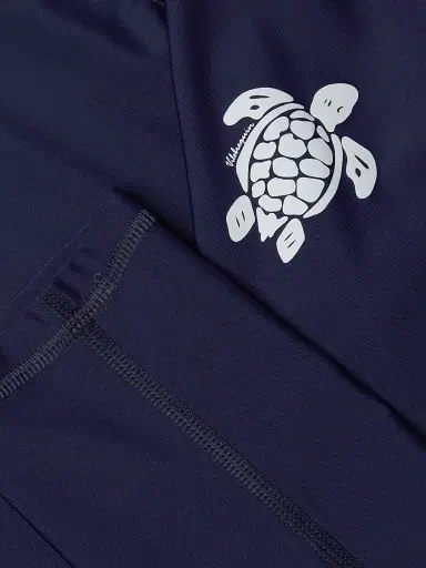Vilebrequin Men's Regular Rashguard T-Shirt - Navy | Thumbnail 6 Vilebrequin Men's Regular Rashguard T-Shirt - Navy | Thumbnail 6