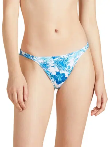 Vilebrequin Women's Tahiti Flowers Bikini Bottom - Blanc | Thumbnail 3 Vilebrequin Women's Tahiti Flowers Bikini Bottom - Blanc | Thumbnail 3