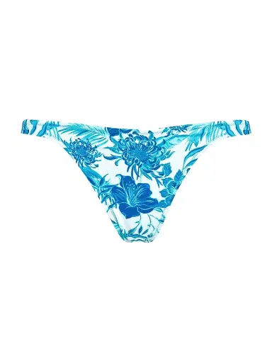 Vilebrequin Women's Tahiti Flowers Bikini Bottom - Blanc | Thumbnail 1 Vilebrequin Women's Tahiti Flowers Bikini Bottom - Blanc | Thumbnail 1