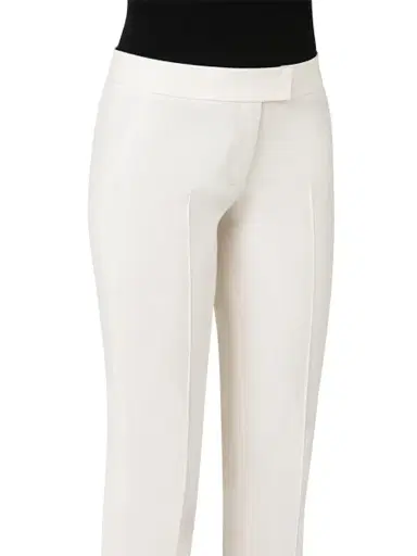 Akris punto Women's Frankie Cotton Pants - Cream - Size 18 | Thumbnail 5 Akris punto Women's Frankie Cotton Pants - Cream - Size 18 | Thumbnail 5