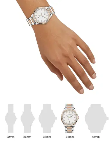 Piaget Women's Polo Two-Tone Stainless Steel & 1.04 TCW Diamond Bracelet Watch/36MM - Steel | Thumbnail 2 Piaget Women's Polo Two-Tone Stainless Steel & 1.04 TCW Diamond Bracelet Watch/36MM - Steel | Thumbnail 2