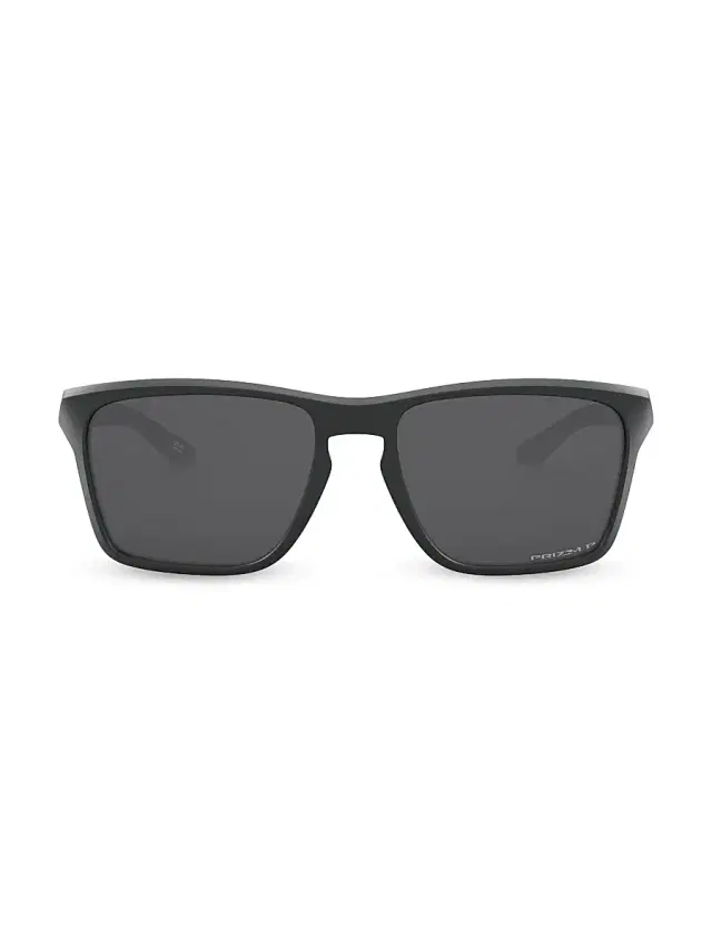 Men's 60MM Sylas Mirrored Sunglasses - Matte Black Men's 60MM Sylas Mirrored Sunglasses - Matte Black