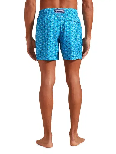 Vilebrequin Men's Turtle Swim Trunks - Hawaiian Blue - Size Small | Thumbnail 5 Vilebrequin Men's Turtle Swim Trunks - Hawaiian Blue - Size Small | Thumbnail 5