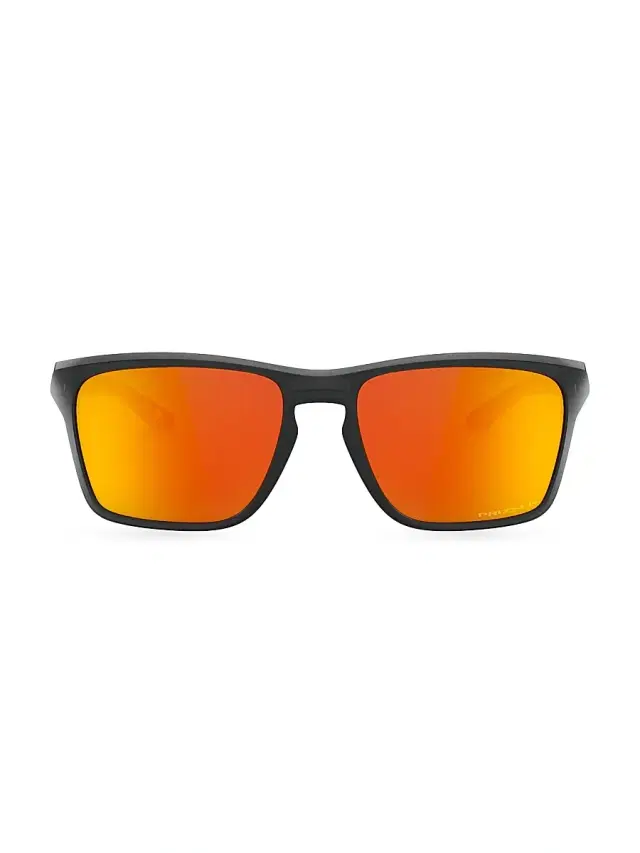 Men's 60MM Sylas Rectangular Sunglasses - Ruby Men's 60MM Sylas Rectangular Sunglasses - Ruby