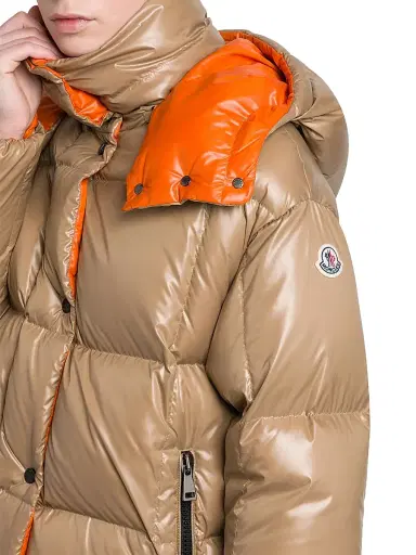 Moncler Women's Parana Short Down Jacket - Beige | Thumbnail 6 Moncler Women's Parana Short Down Jacket - Beige | Thumbnail 6