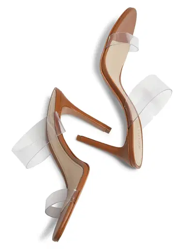Schutz Women's Ariella 100MM Transparent Vinyl Mules - Transparent | Thumbnail 5 Schutz Women's Ariella 100MM Transparent Vinyl Mules - Transparent | Thumbnail 5