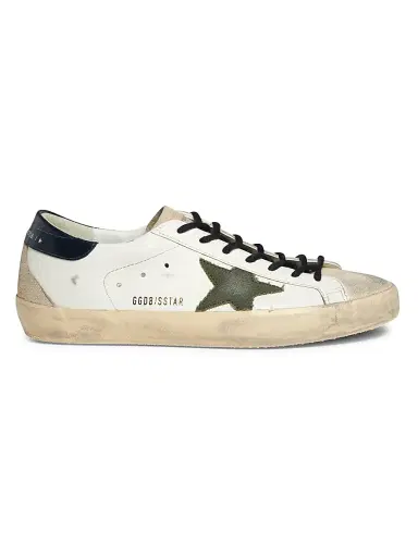 Golden Goose Men's Super Star Leather & Suede Sneakers | Thumbnail 1 Golden Goose Men's Super Star Leather & Suede Sneakers | Thumbnail 1