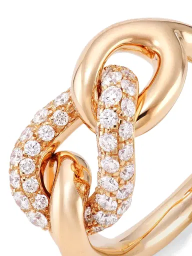 Pomellato Women's Catene 18K Rose Gold & Diamond Ring - Rose Gold | Thumbnail 3 Pomellato Women's Catene 18K Rose Gold & Diamond Ring - Rose Gold | Thumbnail 3