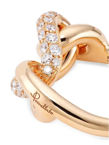 Pomellato Women's Catene 18K Rose Gold & Diamond Ring - Rose Gold | Thumbnail 4 Pomellato Women's Catene 18K Rose Gold & Diamond Ring - Rose Gold | Thumbnail 4