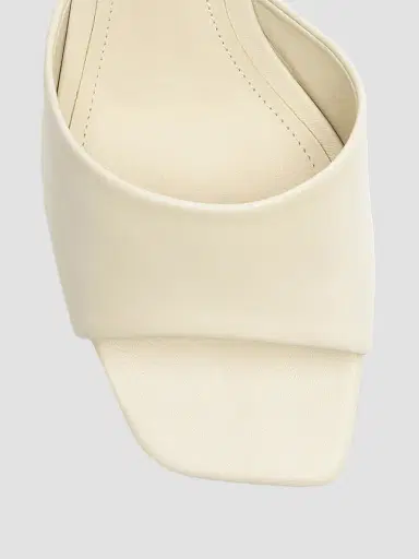 Schutz Women's Dethalia 63MM Leather Sandals - Pearl | Thumbnail 6 Schutz Women's Dethalia 63MM Leather Sandals - Pearl | Thumbnail 6