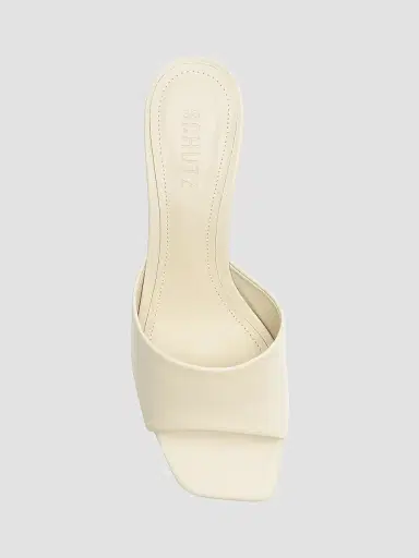 Schutz Women's Dethalia 63MM Leather Sandals - Pearl | Thumbnail 7 Schutz Women's Dethalia 63MM Leather Sandals - Pearl | Thumbnail 7