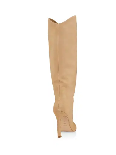 Schutz Women's Maryana Nubuck Knee-High Boots - Light Beige | Thumbnail 3 Schutz Women's Maryana Nubuck Knee-High Boots - Light Beige | Thumbnail 3