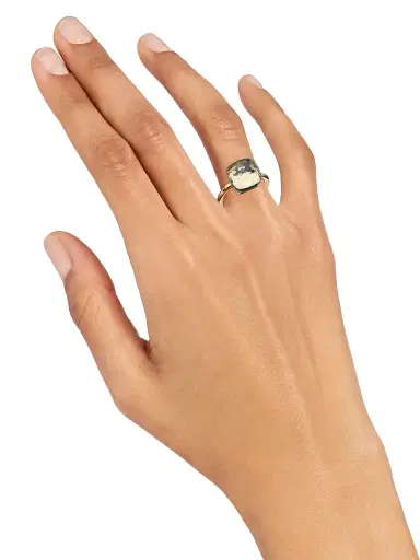 Pomellato Women's Nudo 18K Rose Gold & Prasiolite Square Ring - Rose Gold | Thumbnail 2 Pomellato Women's Nudo 18K Rose Gold & Prasiolite Square Ring - Rose Gold | Thumbnail 2
