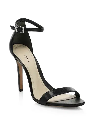 Schutz Women's Cadey-Lee Leather Ankle-Strap Sandals - Beige | Thumbnail 2 Schutz Women's Cadey-Lee Leather Ankle-Strap Sandals - Beige | Thumbnail 2