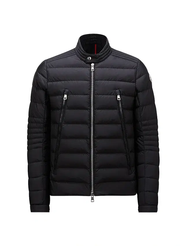 Men's Amiot Down Biker Jacket - Black Men's Amiot Down Biker Jacket - Black