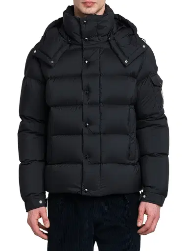 Moncler Men's Vezere Wool Down-Filled Jacket - Black | Thumbnail 2 Moncler Men's Vezere Wool Down-Filled Jacket - Black | Thumbnail 2
